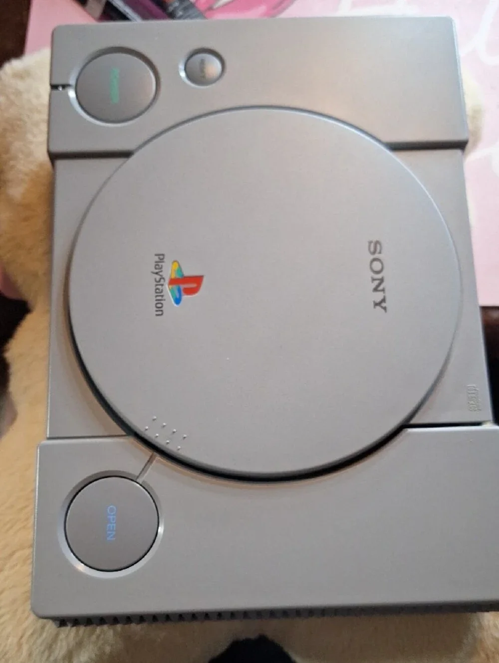 Sony PlayStation Classic Console - Gray with Controller, Memory Card & 5 Games..